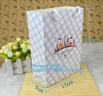 Bread Art Packing Kraft Paper Bag,Food Grade disposable Paper Bag With Logo Print,Beautiful printing Food grade package