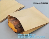 Logo Printed Greaseproof Fast Food Paper Wraps / Paper Bags,Fast food wrap foil proof paper bags, bakery paper bags, bre