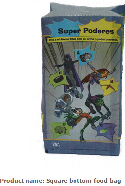 made in china full color glossy varnish printing fast food paper bag, high quality food grade customized size white kraf