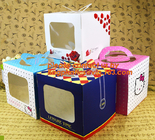 Manufacturer clear cake food box packaing / heart-shaped cake box for wholesale, Promotional wedding gift box wedding ca