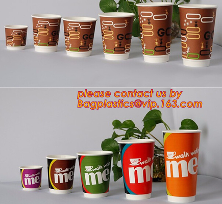 Good Quality New Design Cheap 16Oz Popcorn, 8oz/12oz/16oz/20oz disposable hot drink coffee paper cup with lid and sleeve