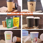disposable paper cup with custom logo print,Single Wall Paper Coffee Cup with Lids,Custom logo Printed Disposable Single