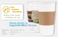 Economical 8oz Disposable Custom Paper Coffee Cup,Hot selling beverage paper cups,cup sleeve,custom paper coffee cup sle