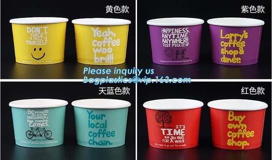 summer icecream shop paper ice cream cup/container,7 oz ICEcream paper cup made in china,Biodegradable Cups Icecream Pap