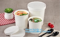 White paper cup for ice cream/ disposable custom printed paper soup bowl,Kraft Paper Cup / Fast Food Hot Soup Paper Cup