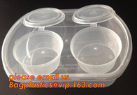 Promotional custom disposable plastic fast food bowls, plastic serving bowl, black plastic bowl,Fruit Take Away Fresh Ki