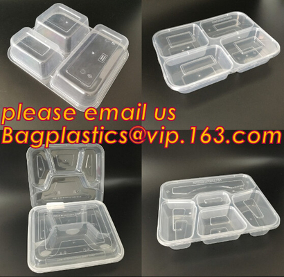 Promotional custom disposable plastic fast food bowls, plastic serving bowl, black plastic bowl,Fruit Take Away Fresh Ki