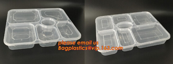 Promotional custom disposable plastic fast food bowls, plastic serving bowl, black plastic bowl,Fruit Take Away Fresh Ki