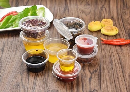 Sauce Pot Chutney Cups Slime Storage Container Box With Lids Kitchen Organizer Drop Ship Baking Jelly Dessert Cup