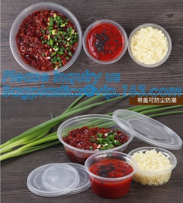 Disposable mini plastic jelly cup PP sauce cup,PS Sauce Cup,Transparent PP Plastic Square Portion Sampling Sauce Cup wit