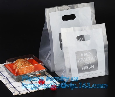 fast food bags, Food grade bakery bread plastic poly bag custom printed opp plastic bag factory manufacture, bagplastics