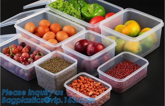 Glossy high quality acrylic storage box,Plastic Round Shape Clear Fresh Box,Food storage container clear plastic packing