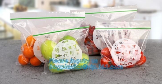 Custom Printed Plastic Bag Factory Manufacture Food Grade Bakery Bread Opp Plastic Poly Bag,Top Pocket Poly Bags Gift Pl