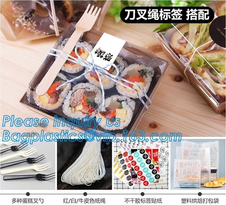 susi box / sushi packaging / Food window box,PP Microwave Blister Clear Plastic Lunch Box Food Container with Lid 650ml