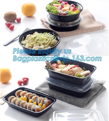 Food Grade Plastic Sushi Tray Set Full Printed Sushi Trays With Lids Customize Available,disposable packing plastic food