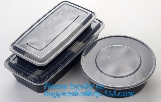 Plastic Food Container Lunch Box With 5 cells Compartments 304 Stainless Steel Bento Lunch Box Leakproof Kids and Studen