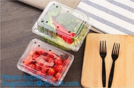 Blister Packaging Food Container,Disposable Blister Fruit Salad Container,Plastic blister fruit box / container / fruit