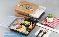 650ml hot selling disposable pp plastic snack food boxfood grade disposable plastic food sushi box container tray packag