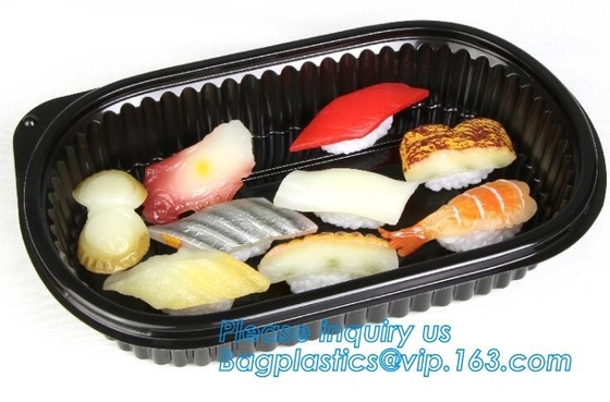 OEM and ODM custom plastic 2100ml pp 4 compartment plastic food box,disposable food container, plastic plate, plastic cu