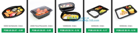 Plastic Food Storage Boxes with Handles Food Crisper Food Storage Bins Organizer Refrigerator Storage Container bagease