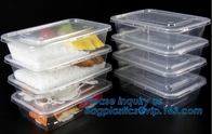 Airtight Plastic Storage Food Freshness Preservation Container Disposable plastic storage box,bpa free stackable take aw