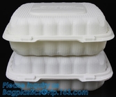 Compartment Food Container Round Food Containers Rectangular Food Containers Deli Containers BAGEASE BAGPLASTICS PACKAGE