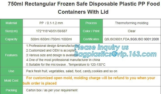 Personalized plastic food box sushi packaging tray,Food Use and Tray Type disposable plastic sushi tray,fast food tray,p