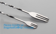 Stainless Steel Low MOQ And Short Delivery Date Hotel Flatware 5 PCS Stainless Steel Cutlery Set Classical Stainless Ste