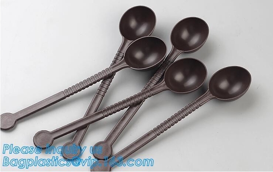 disposable 7 inch PP plastic spoon and fork knife factory,Biodegradable disposable cutlery plastic PLA cutlery bagease