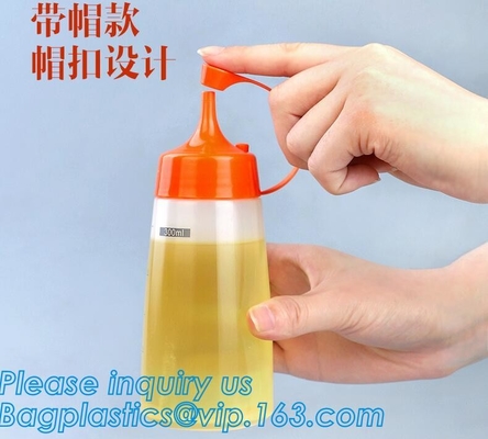 Food grade LDPE soft squeeze chili hot tomato sauce ketchup plastic bottles,16oz Food Grade Plastic Squeeze Sauce Bottle