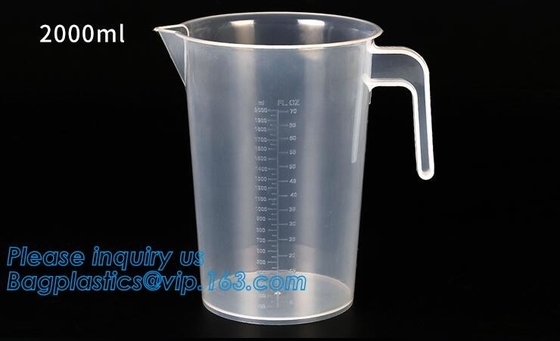 1L Clear measurement glass graduated cylinder jug for labor usage 200ml/400ml/900ml single wall water graduate measuring