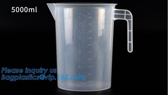 1L Clear measurement glass graduated cylinder jug for labor usage 200ml/400ml/900ml single wall water graduate measuring