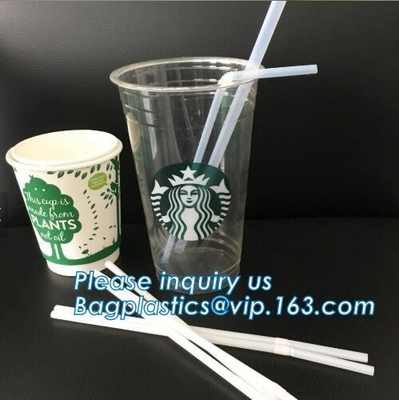 PP plastic red and white stripe straight drinking straw,manufacturer wholesale cheap custom disposable clear PP plastic