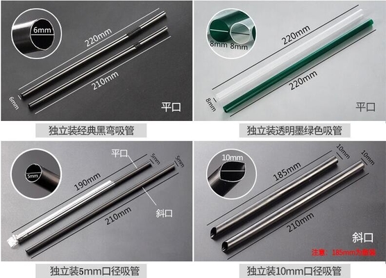 Eco friendly Biodegradable plastic Drinking PLA Straws,Enviroment friendly Bio PLA straw,Eco-friendly biodegradable plas
