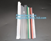 Individual Packed 100% Biodegradable Non Plastic Drinking Straw PLA Straw,5mm flexible Biodegradable PLA Drinking Straws