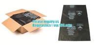 Jumbo bag, pallet covers, PE asbestos bag, biohazard bag, pe cover film, rubble sack, plastic bag for asbestos, Clean-up