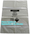 CONSTRUCT FILM, Asbestos bag, clean-up bags, disposable garbage bag thick plastic bag for asbestos