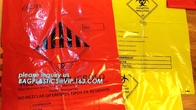 Linear Low-Density Polyethylene Medical Waste Bags Ideal for use in hospitals, medical clinics, doctors offices nursing