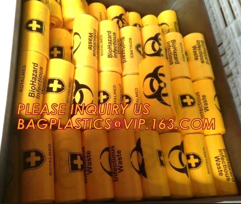 Medical Biohazard Bag, disposable biohazard garbage bags, medical waste biohazard plastic trash bag, bagplastics, bageas