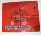Medical Biodegradable Autoclavable Biohazard Bags Pocket Biohazardous Healthcare Suppliers, Lab Bags, Blood Bags
