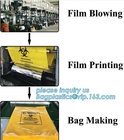 44 Gallon 37&quot; X 50&quot; Red Isolation Infectious Waste Bag / Biohazard Bag Linear Low Density 3.0 Mil, bagplastics, bagease