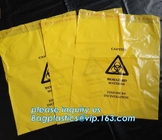 Biohazard Medical Waste Plastic Trash Bag For Hospital, biohazard specimen bag k bag, pharmacy use bags for hospit