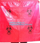 Biohazard Medical Waste Plastic Trash Bag For Hospital, biohazard specimen bag k bag, pharmacy use bags for hospit
