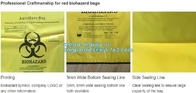 infectious medical waste disposal plastic bag, plastic clinical waste bag, medical waste bag biohazard bag, bagease