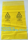 LDPE Specimen Biohazard Bag/k bag with pocket, Disposable Endoscopic Specimen Retrieval Bags/Medical Biohazard Spe