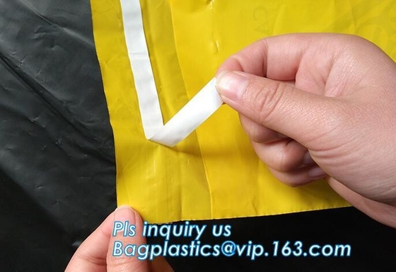 self seal adhesive biohazard waste bags clinical resealable hazardous removal bag, Sealing Tape Biohazard Waste Bags