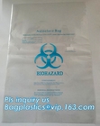 Infectious Emergency Autoclavable Biohazard Bag On Roll Warning Label/Sterilization Indicator Health Needs