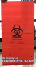 Pharmaceutical Specimen Transport Bags Yellow First Aid Medical Waste Bag,Infectious Emergency Autoclavable Biohazard Ba