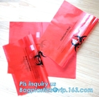 30 Gallon 33&quot; X 40&quot; Red Isolation Infectious Waste Bag / Biohazard Bag High Density 17 Microns - 250 / Case, bagease