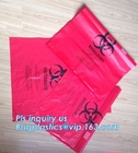 30 Gallon 33&quot; X 40&quot; Red Isolation Infectious Waste Bag / Biohazard Bag High Density 17 Microns - 250 / Case, bagease